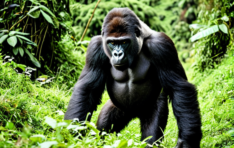 Prompt 1: Dry Season Gorilla Trekking in Rwanda**