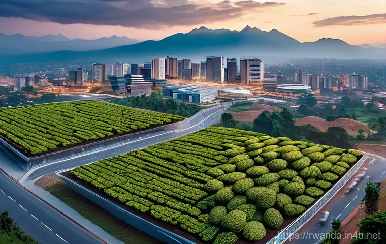 르완다의 주요 국제 협정 - A vibrant, high-definition photograph capturing a historic moment of peace and reconciliation. In a ...