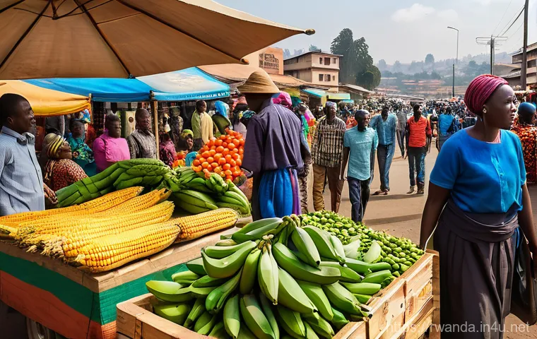 르완다에서의 여행 준비 가이드 - A group of tourists, dressed in long-sleeved shirts, trousers, and hiking boots, are respectfully ob...